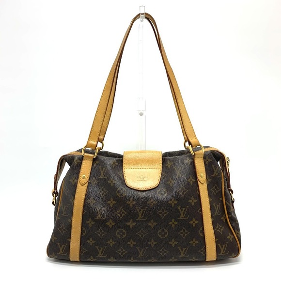 Louis Vuitton Monogram Stresa Tote Shoulder Bag Canvas Brown - Picture 13 of 15